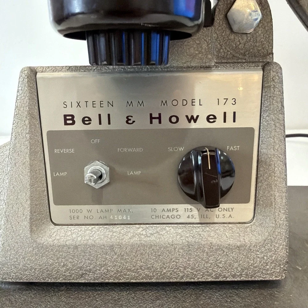 Bell & Howell 173 Projector 16mm - Powers On! Read Description! Vintage